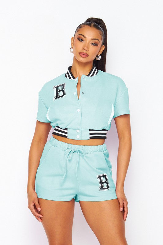 Crop varsity set