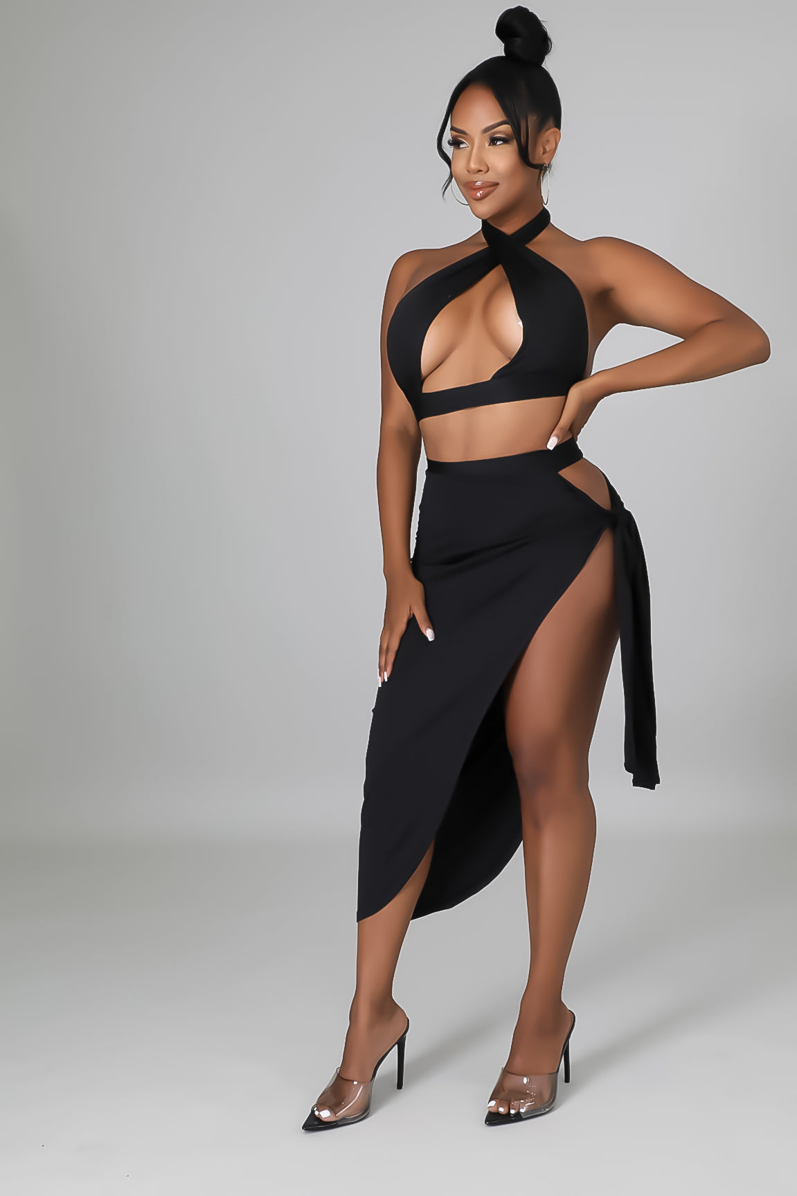Seductive skirt set