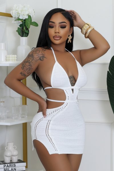 Crochet dress