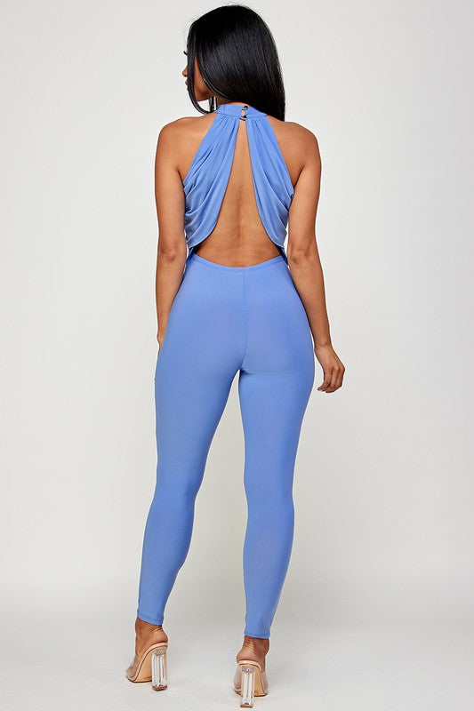 Mock neck Jumpsuit