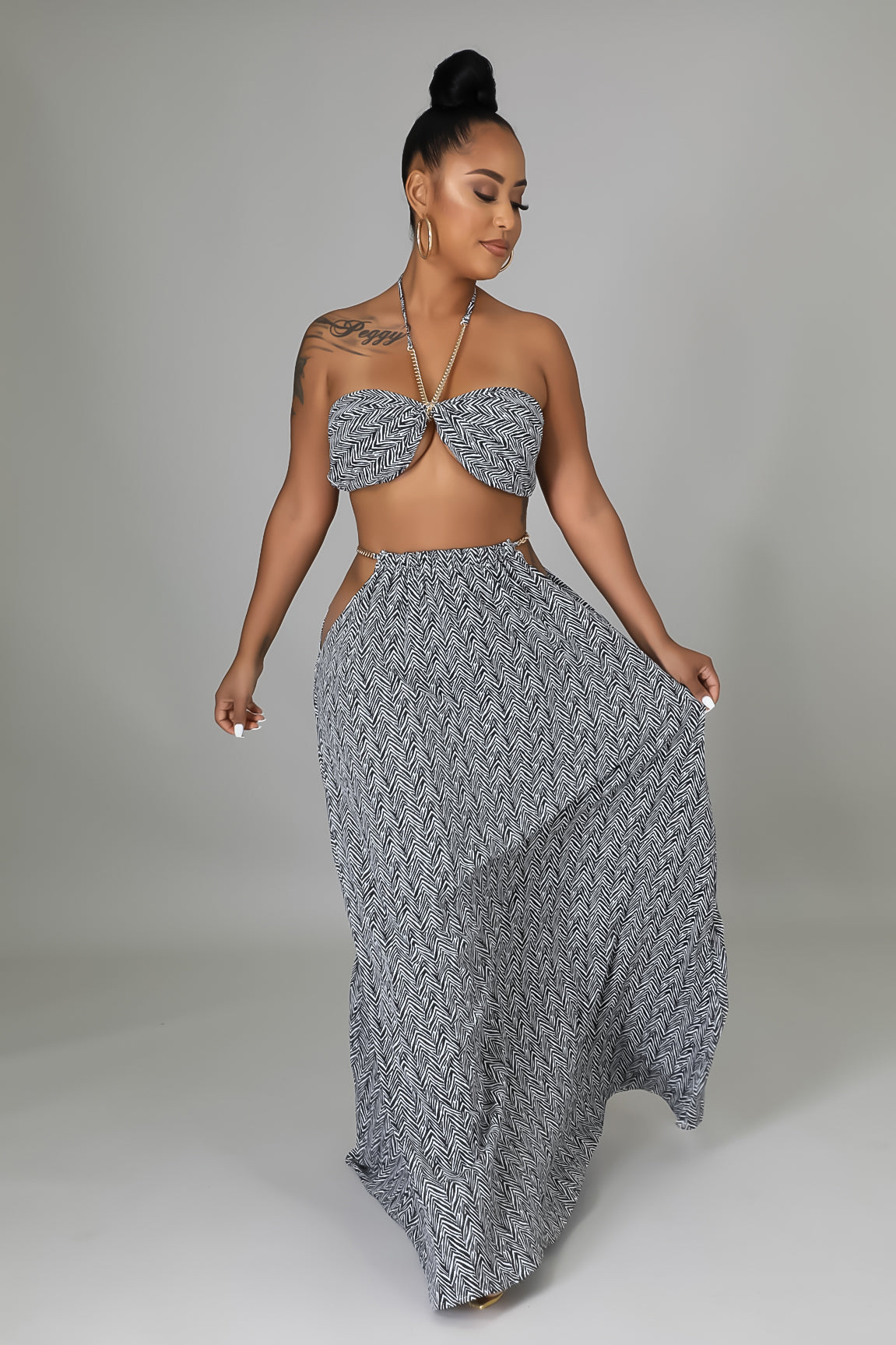 Dare To Care Skirt Set