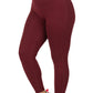 PLUS ATHLETIC HIGH WAISTED FULL LENGTH LEGGINGS