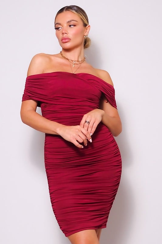 Cross over dress