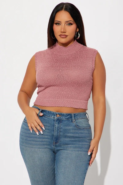 Cozy ride sweater top