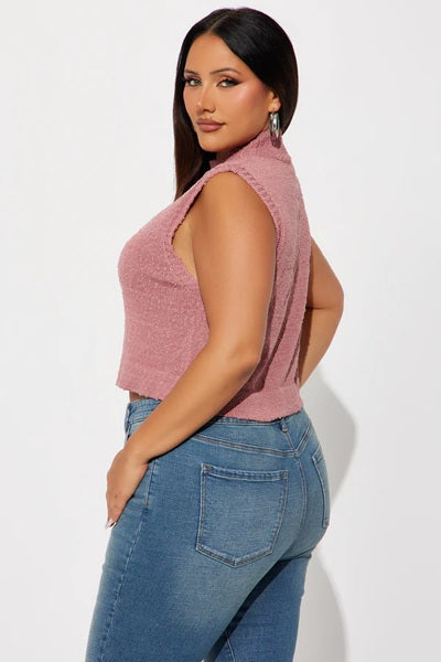 Cozy ride sweater top