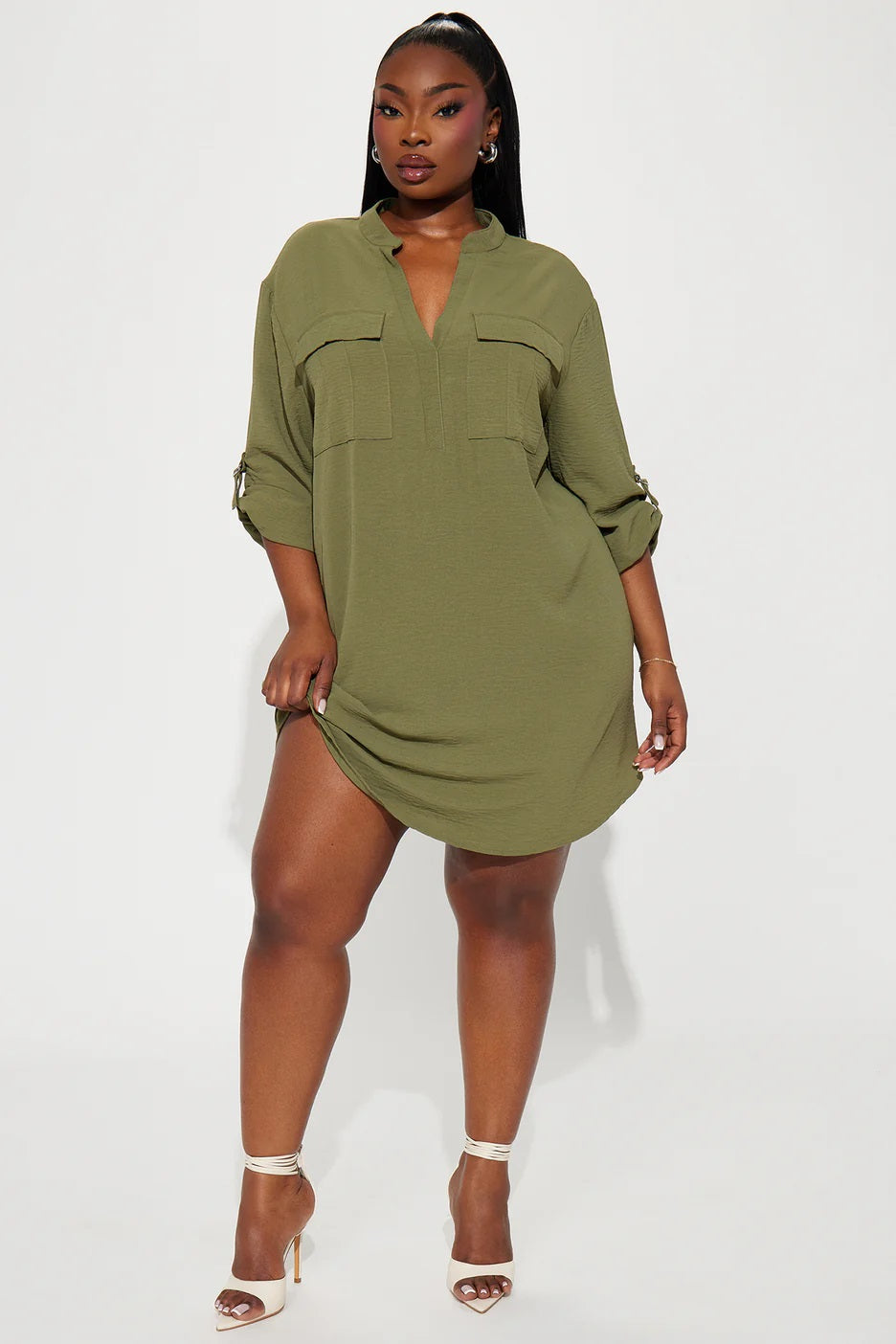 Mini Shirt Dress