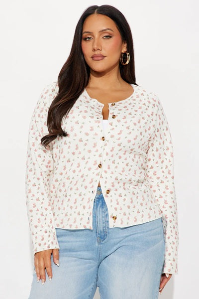 Mz Daisy floral cardigan