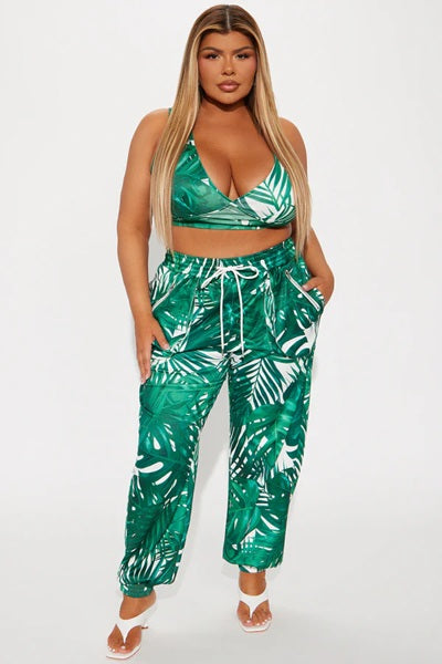 Palm jogger set