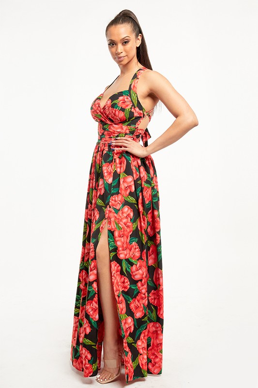 Floral Challi Maxi