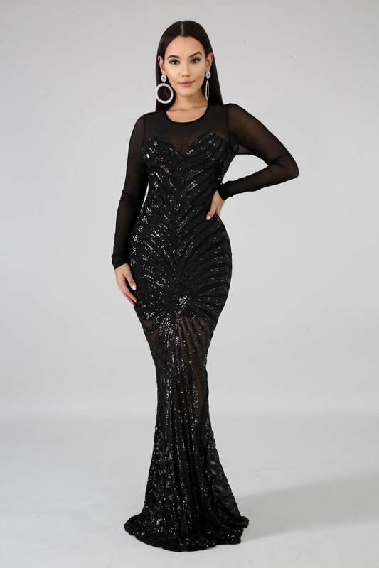 Dazzle me sequin dress