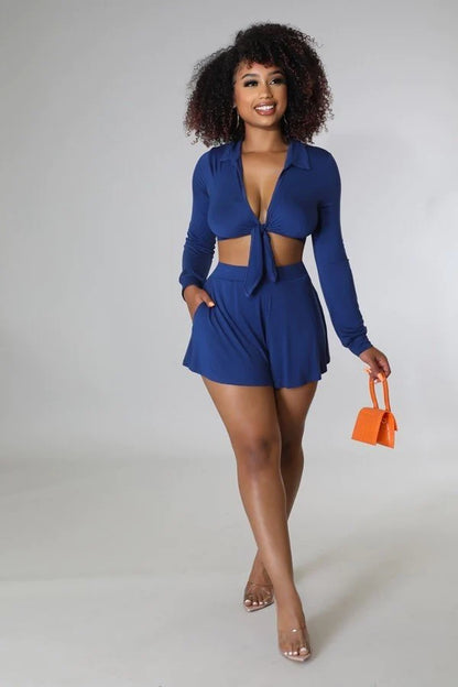 Missy short set